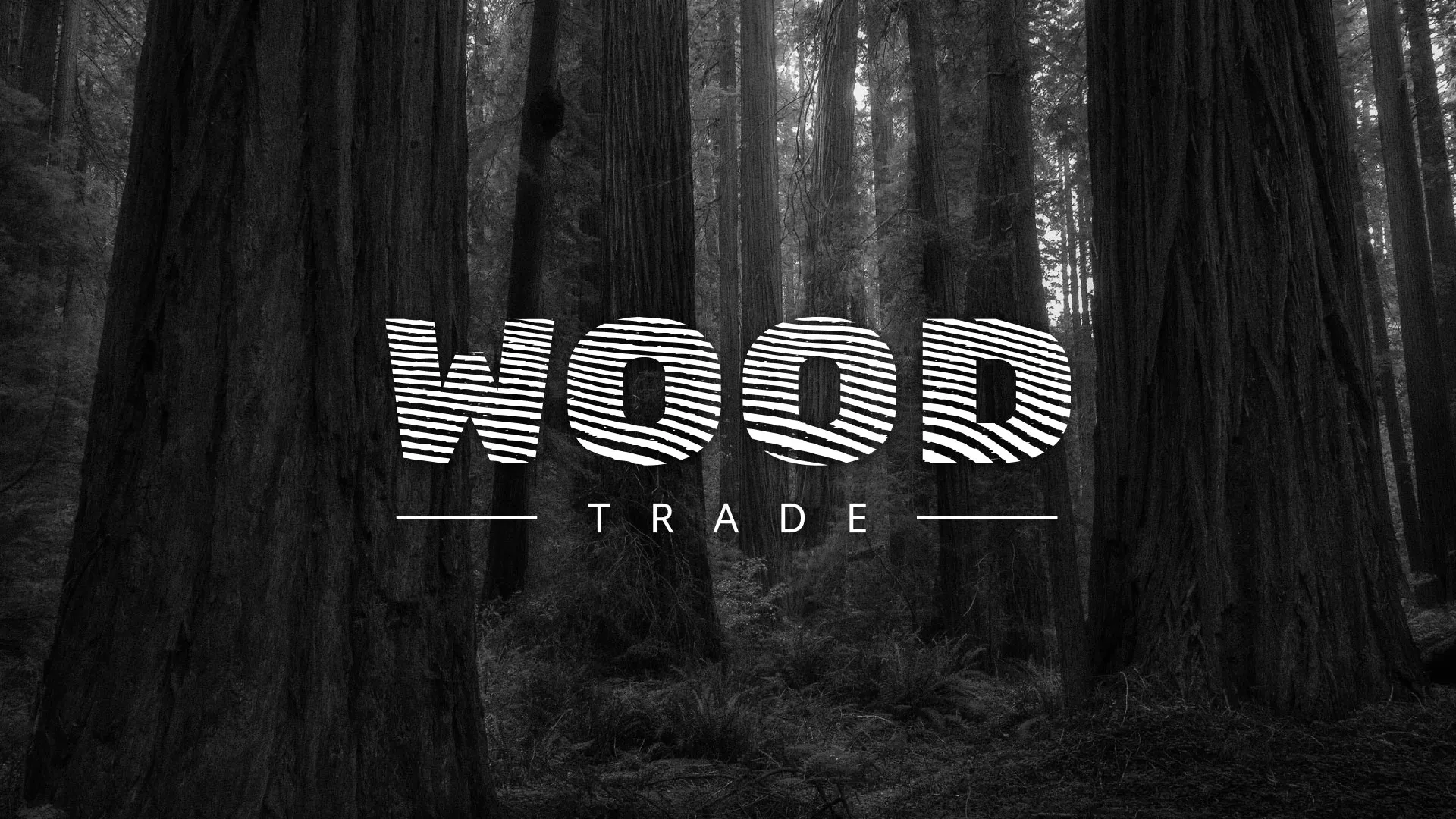 Разработка логотипа для компании «Wood Trade» в Малой Вишере